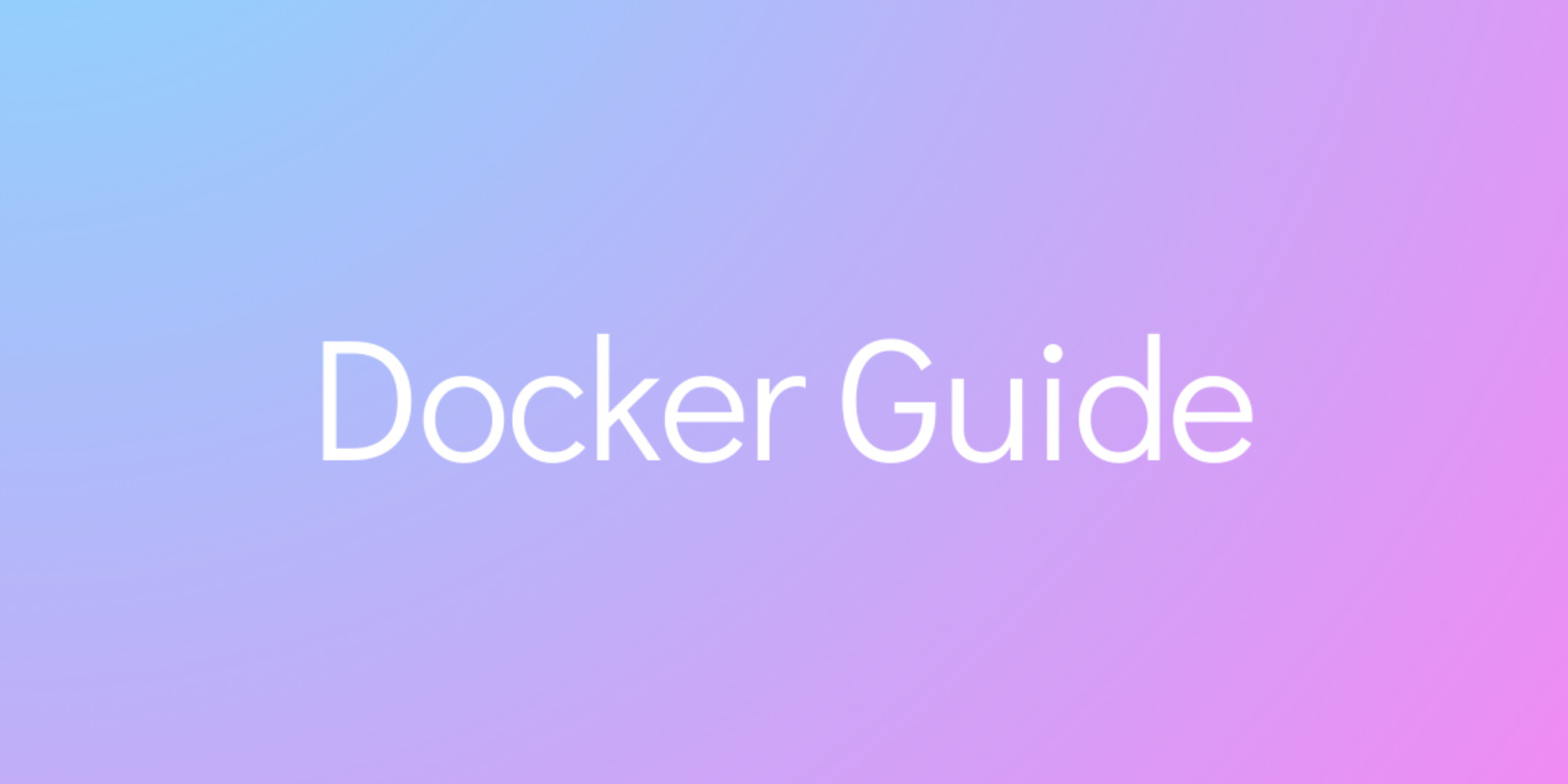 Docker guide, build a PHP Application