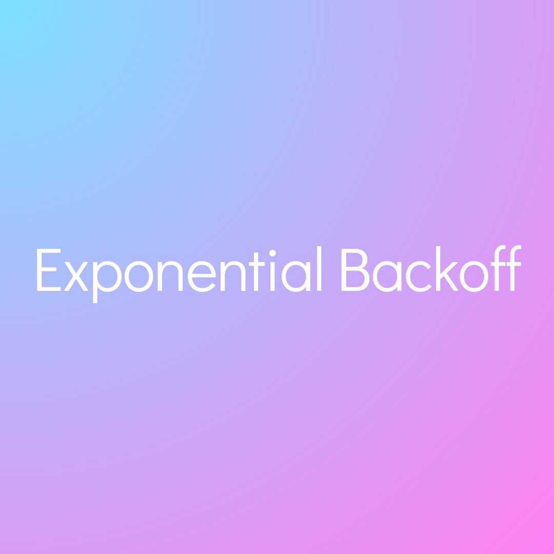 Algorithme d'exponentiel backoff